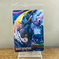 Sealed Pokken Dark Mewtwo 1ed Sealed Pokemon Japanese 2016 Amiibo Card Nintendo - Image 1