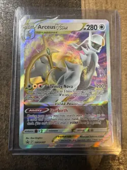 Pokemon Arceus VSTAR SWSH307 Black Star Promo Card Trainers Toolkit 2023 NM - Image 2