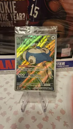 Sealed 2023 Snorlax 051 Scarlet And Violet 151 Black Star Promo Pokemon Card - Image 1