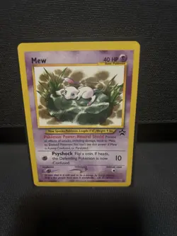 Pokemon Black Star Lilypad Mew #47 Wizards of the Coast Promo Card - Image 1
