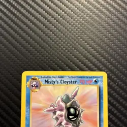 Pokemon TCG Misty's Cloyster Gym Heroes 29/132 Unlimited Rare Card - Image 2