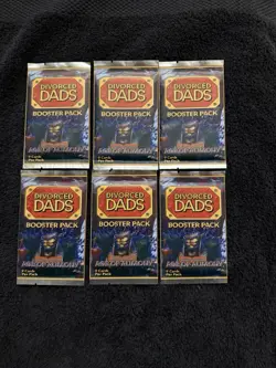 Divorced Dads New Age Of Alimony Booster Card Packs - Image 1