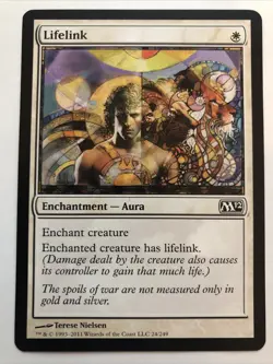 MTG Magic 2012 (M12) Lifelink 24/249 LP - Image 1