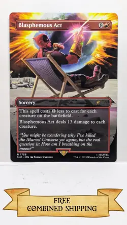 Blasphemous Act (1756) Secret Lair Drop Regular - Image 1