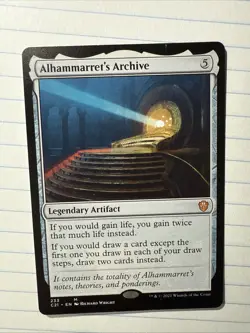 Alhammarret's Archive Magic: The Gathering Mythic Rare Mint Condition - Image 1