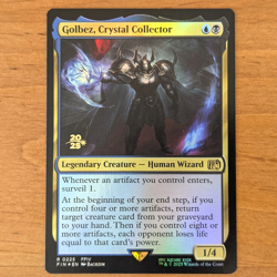 Golbez, Crystal Collector - Pre-release Foil Stamped Promo - Final Fantasy MTG - Image 1