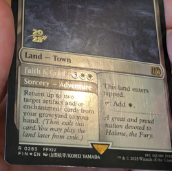 Ishgard, the Holy See - Pre-release Foil Stamped Promo - Final Fantasy MTG - Image 3