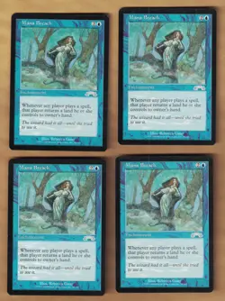 4x Mana Breach (Exodus, Uncommon, English, 1998) MTG 4 LP - Image 1