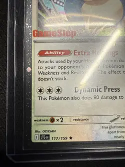 Pokemon TCG Hop's Snorlax GameStop Stamped Promo Card NM/M Condition - Image 4