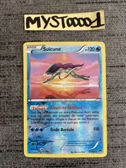 Carte Pokemon Suicune 30/122 Reverse Rupture Turbo Francais OCCASION - Image 1