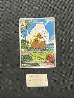Pokemon Surging Sparks - Alolan Dugtrio - 208/191 - Illustration Art Rare - M/NM - Image 5