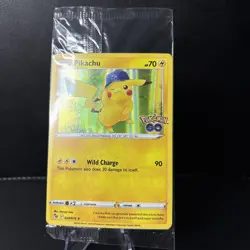 Pokemon SEALED Pikachu 028/078 Pokemon Go Holofoil Promo NM - Image 2