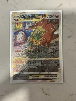 3 Charizard Holographic Pokemon VMax VStar SWSH261, SV107/122, SWSH262 - Image 5