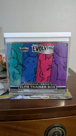 2021 Pokemon Evolving Skies Pokemon Center Sealed ETB Elite Trainer Box Sylveon - Image 1