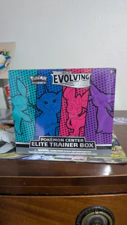 2021 Pokemon Evolving Skies Pokemon Center Sealed ETB Elite Trainer Box Sylveon - Image 2