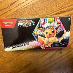 POKEMON TCG SCARLET & VIOLET 8.5 PRISMATIC EVOLUTIONS SURPRISE BOX NEW SEALED - Image 1