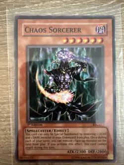 Chaos Sorcerer IOC-023 Invasion of Chaos 1st Edition Common LP - Image 1