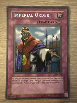 Yu-Gi-Oh Imperial Order PSV-104 Secret Rare MP Unlimited - Image 1
