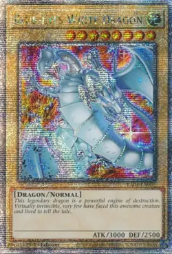 Blue-Eyes White Dragon (New Art) - RA04-EN002 - Quarter Century Secret Rare - 1s - Image 1