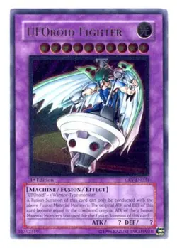 Yugioh! MP UFOroid Fighter - CRV-EN034 - Ultimate Rare - Unlimited Edition Moder - Image 1