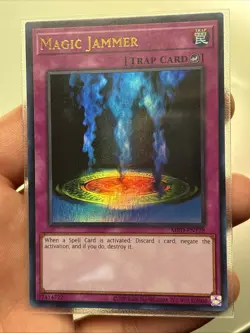 Yu-Gi-Oh! Magic Jammer MRD-EN128 MINT Ultra Rare Holo Unlimited 25th Anniversary - Image 3