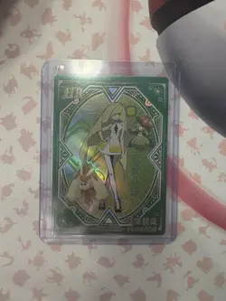 Lusamine HR KDJL-HR-003 Eif Baby Chinese Pokemon Trainer Card - Image 1
