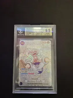 One Piece A Fist of Divine Speed Monkey.D.Luffy Special Card OP05-119 NM english - Image 1