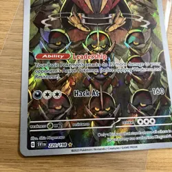 Kingambit 220/198 Scarlet & Violet Illustration Rare Pokemon Card Pack Fresh MT - Image 2