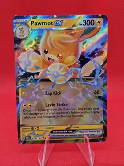 Sealed Pawmot Ex OBF 073/197 Promo Obsidian Flames Full Art Rare Pokemon Card - Image 1