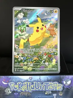 Pokemon Card Pikachu SVP 088 Scarlet & Violet Black Star Promo Near Mint - Image 1