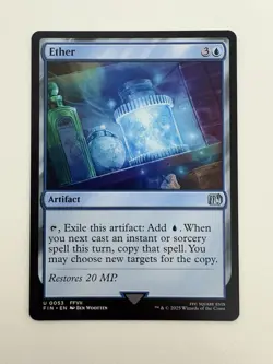 Ether MTG Magic the Gathering Card NM Near Mint FIN - Image 1