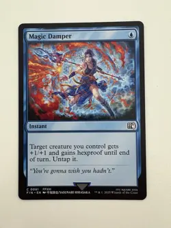 Magic Damper MTG Magic the Gathering Card NM Near Mint FIN - Image 1