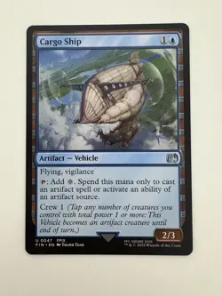 Cargo Ship MTG Magic the Gathering Card NM Near Mint FIN - Image 1