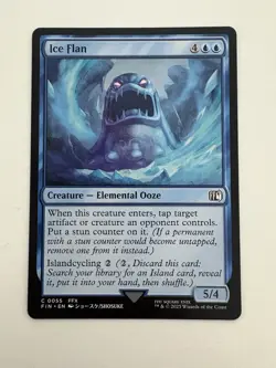 Ice Flan MTG Magic the Gathering Card NM Near Mint FIN - Image 1