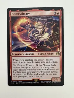 Seifer Almasy MTG Magic the Gathering Card NM Near Mint FIN - Image 1
