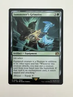 Summoner’s Grimoire MTG Magic the Gathering Card NM Near Mint FIN - Image 1