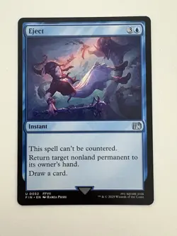 Eject MTG Magic the Gathering Card NM Near Mint FIN - Image 1