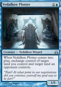 Vedalken Plotter - Light Play MTG Guildpact - Image 1