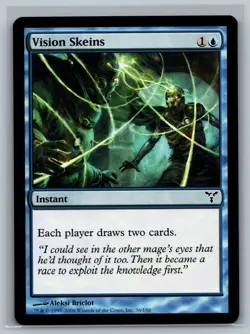 Magic MTG Dissension 4x Vision Skeins #36/180 TCG CCG Playset - Image 1