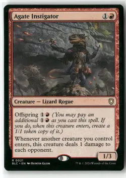 Agate Instigator Commander: Bloomburrow Regular MTG Magic - Image 1