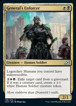 General's Enforcer - Near Mint MTG Ikoria: Lair of Behemoths - Image 1