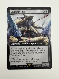 Seymour Flux Borderless MTG Magic the Gathering Card NM Near Mint FIN - Image 1