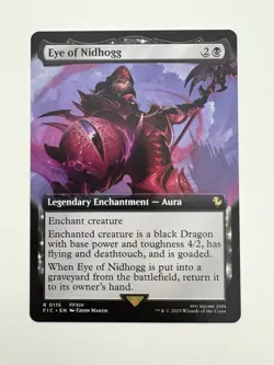 Eye of Nidhogg Borderless MTG Magic the Gathering Card NM Near Mint FIN - Image 1