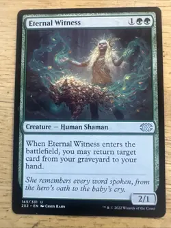 Eternal Witness 1x MtG Double Masters 2022 2X2 NM - Image 1