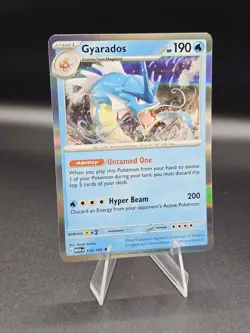 Gyarados 130/165 Rare Scarlet and Violet 151 Eng Pokemon TCG Holo NM - Image 1