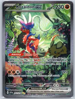 Koraidon ex 247/198 Near Mint SV01: Scarlet & Violet Base Set Pokemon Shipnow - Image 1