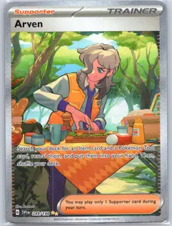 Arven 249/198 Near Mint SV01: Scarlet & Violet Base Set Pokemon Shipnow - Image 1