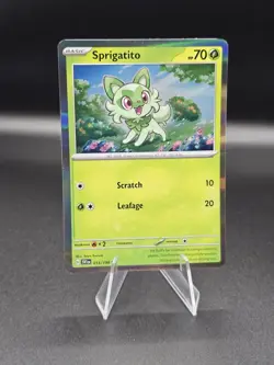 Pokemon TCG - Scarlet & Violet Promo - Sprigatito 013/198 Holo Mint/Near Mint - Image 1