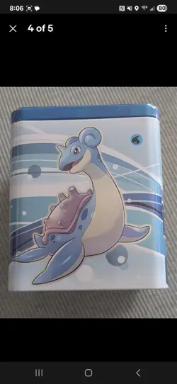 Pokemon Water Stacking Tin **SEALED** - Image 3