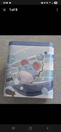 Pokemon Water Stacking Tin **SEALED** - Image 4